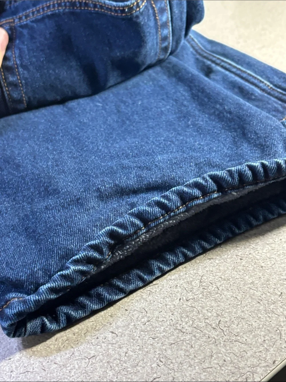 Red Head Men's Lined Blue Jeans - Relaxed Fit 38x30 - Picture 9 of 10